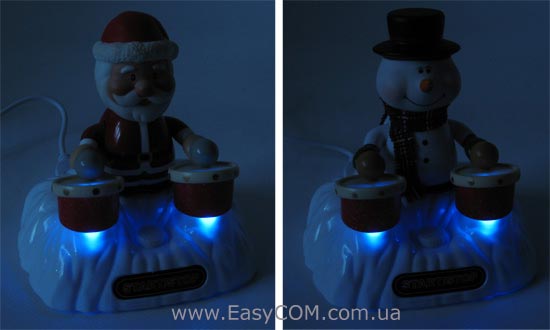 Your Device! Musical Xmas Drummer PUG1004 PUG1005