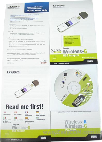 Linksys WUSB54GC