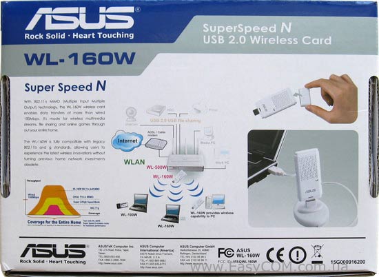 ASUS WL-160W