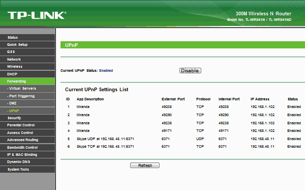 TP-LINK TL-WR841N