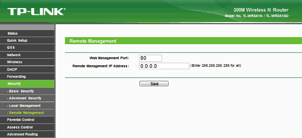 TP-LINK TL-WR841N