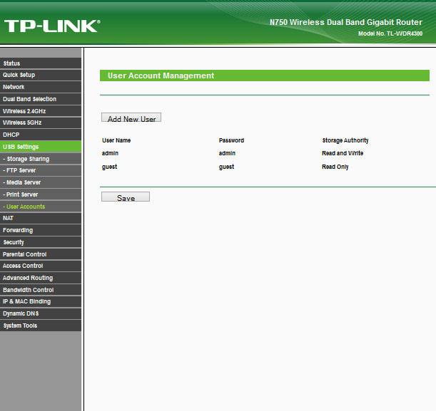 TP-LINK TL-WDR4300