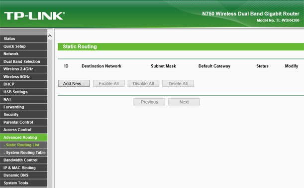 TP-LINK TL-WDR4300