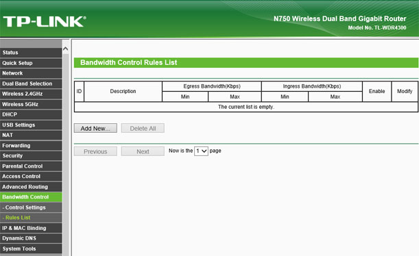 TP-LINK TL-WDR4300