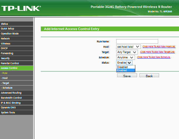 TP-LINK TL-MR3040