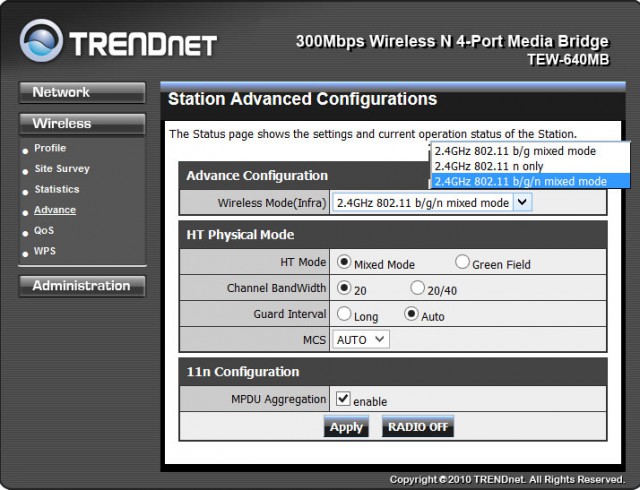 TRENDnet TEW-640MB