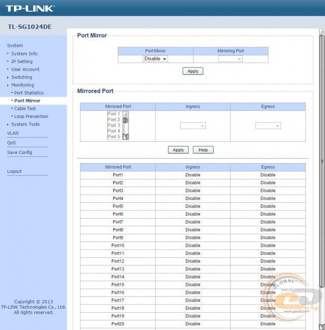 TP-LINK TL-SG1024DE