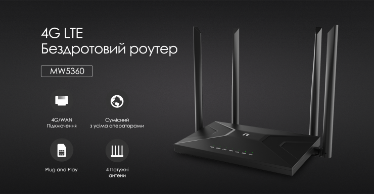 Netis MW5360 4G LTE