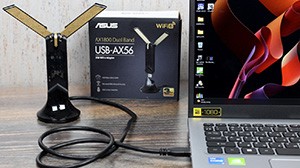 Огляд дводіапазонного бездротового адаптера ASUS USB-AX56: Wi-Fi 6 по USB