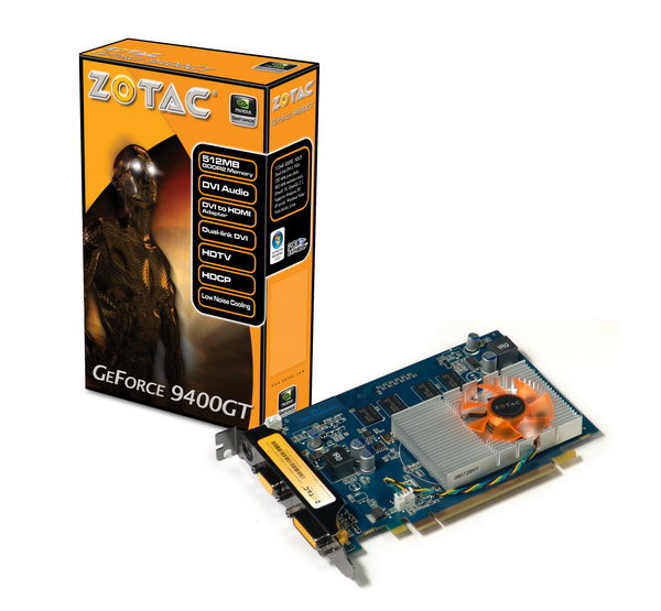 ZOTAC GeForce 9400GT DDR2