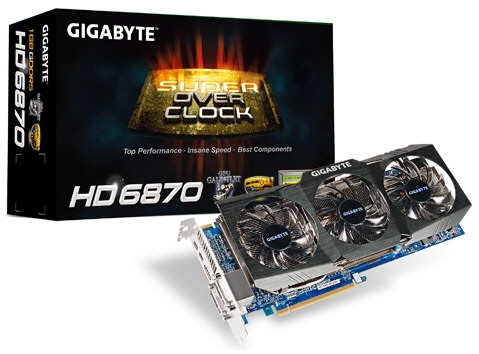 GIGABYTE Radeon HD 6870 Super Overclock 