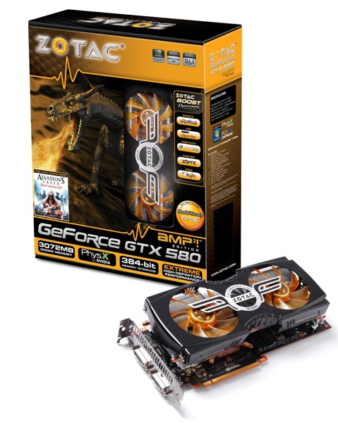 ZOTAC GeForce GTX 580 AMP2! Edition 