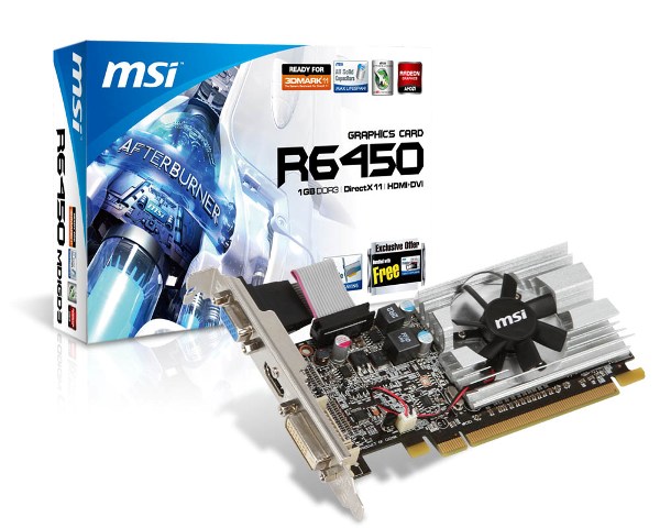 MSI Radeon HD 6450 / 6570 / 6670