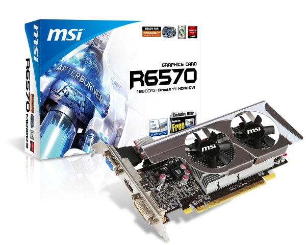 MSI Radeon HD 6450 / 6570 / 6670