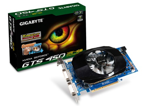 GIGABYTE GeForce GTS 450 