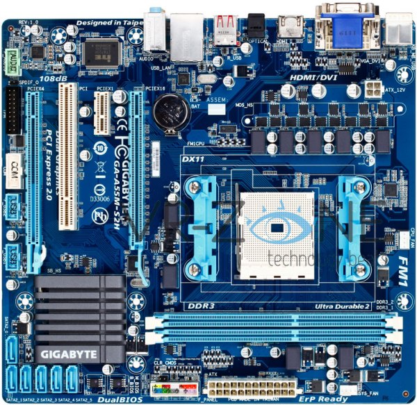 GIGABYTE GA-A55M-S2H