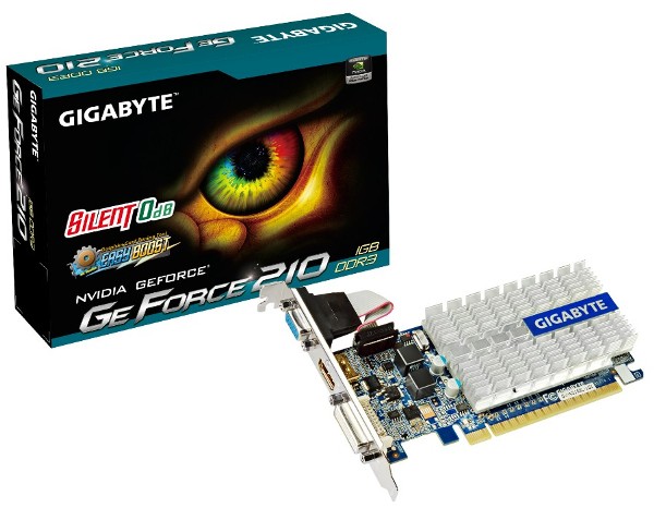 GIGABYTE GeForce 210 (GV-N210SL-1GI)