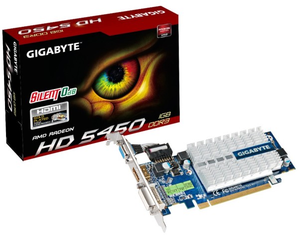 GIGABYTE Radeon HD 5450 (GV-R545SL-1GI)