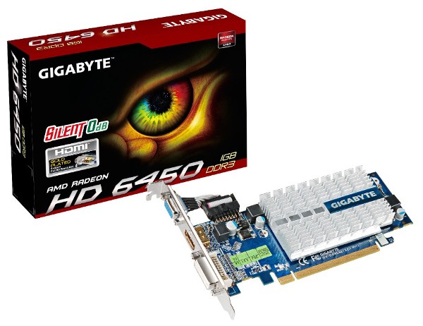 GIGABYTE Radeon HD 6450 (GV-R645SL-1GI)