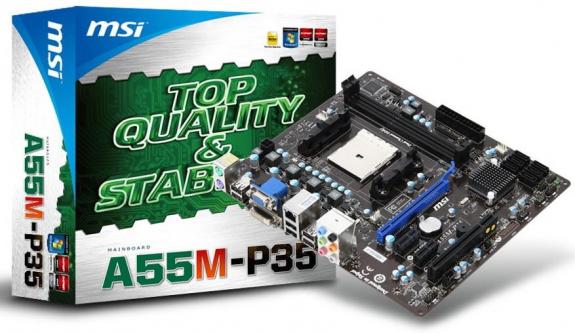 MSI A55M-P35 