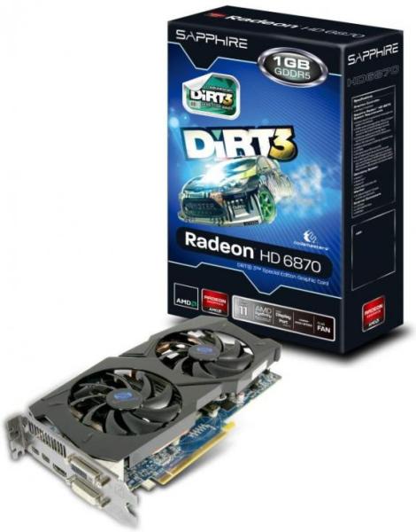 SAPPHIRE HD 6870 Dirt3 Special Edition 