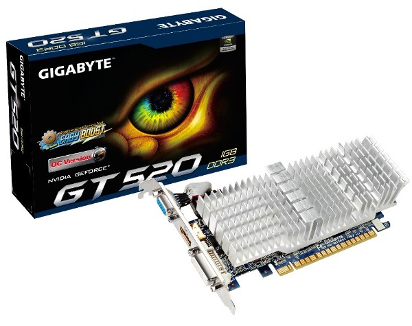 GIGABYTE GeForce GT 520 (GV-N520SL-1GI)