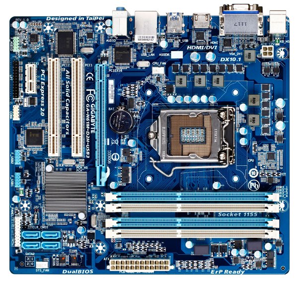 GIGABYTE GA-H61M-D2H-USB3