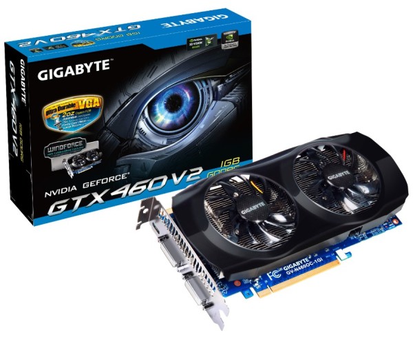 GIGABYTE GV-N460OC-1GI (ревизии 3.0).