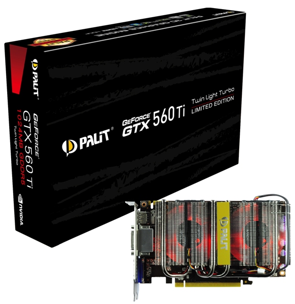 Palit GeForce GTX 560 Ti Twin Light Turbo Limited Edition