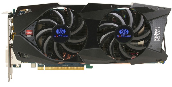  SAPPHIRE HD 6970 2GB GDDR5 Dual Fan