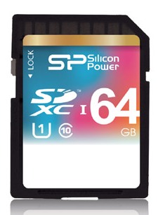 Silicon Power SDXC UHS-I Class 10