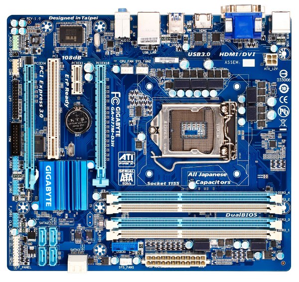 GIGABYTE GA-H77M-D3H 