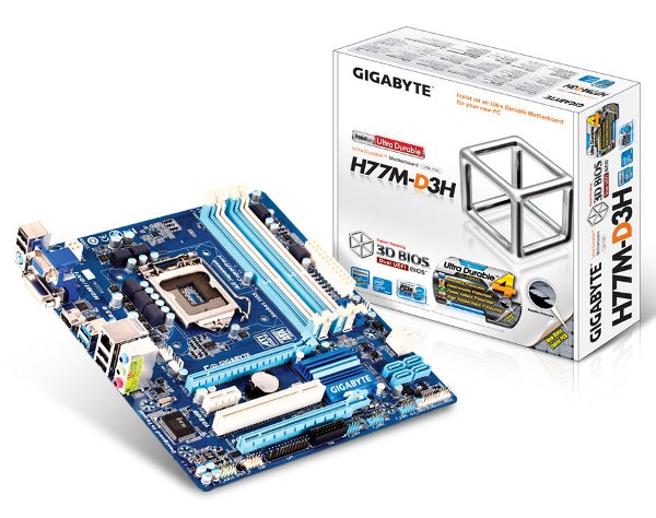 GIGABYTE GA-H77M-D3H 