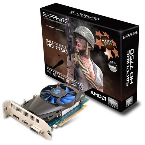 SAPPHIRE HD 7750 OC 