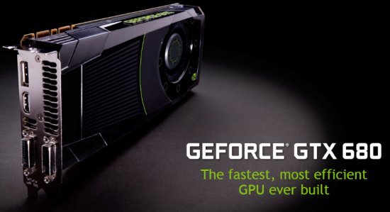 NVIDIA GeForce  GTX 680 