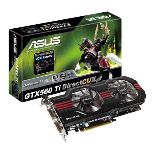 ASUS GeForce GTX 560 Ti DirectCU II 