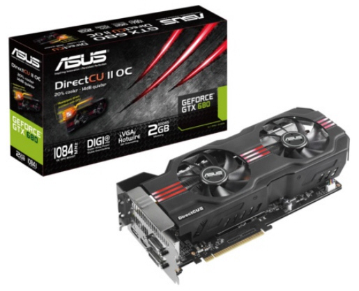 ASUS GeForce GTX 680 DirectCU II TOP
