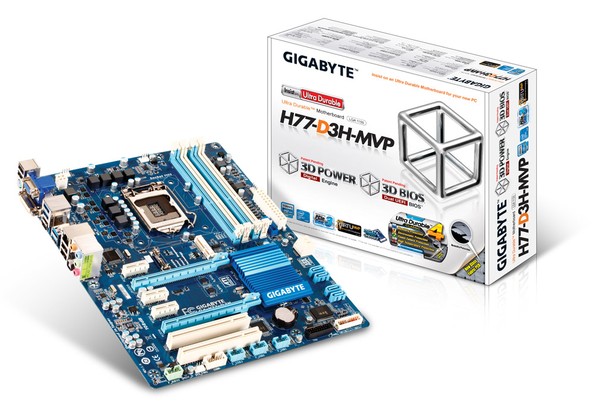 GIGABYTE GA-H77-D3H-MVP