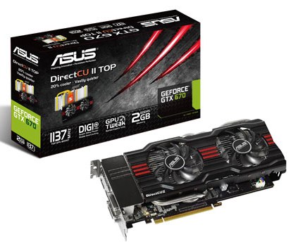 ASUS GeForce GTX 670 