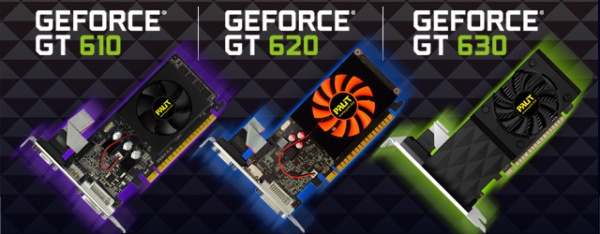 Palit GeForce GT 600 