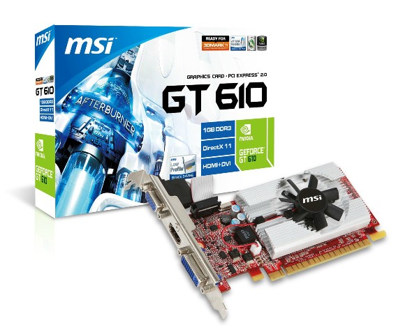 MSI GeForce GT 610