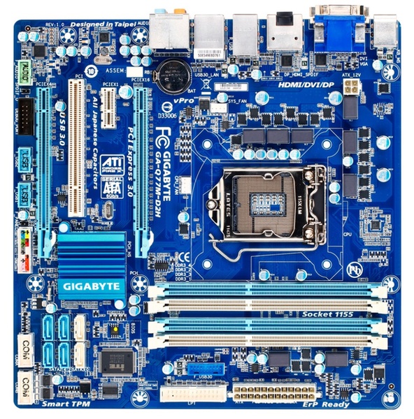 GIGABYTE GA-Q77M-D2H 