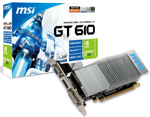 MSI GeForce GT 610