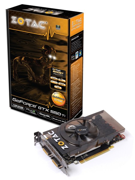 ZOTAC GeForce GTX 550 Ti 