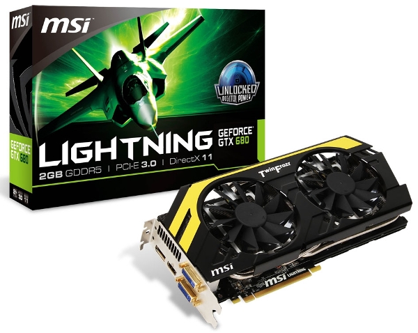 MSI GeForce GTX 680 Lightning