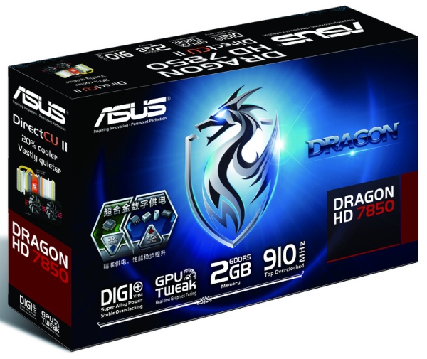 ASUS Radeon HD 7850 Dragon Edition