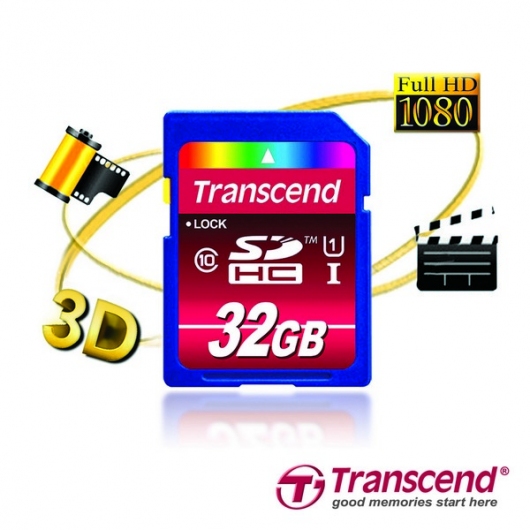 Transcend 32GB SDHC Class 10 UHS-I 