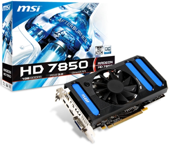 MSI Radeon HD 7850