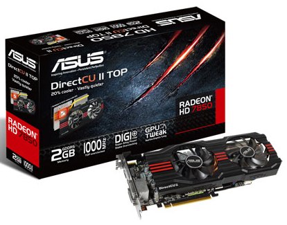 ASUS Radeon HD 7850 (HD7850-DC2-2GD5-V2)