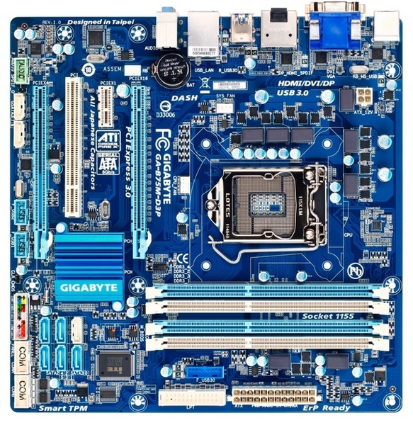 GIGABYTE GA-B75M-D3P 